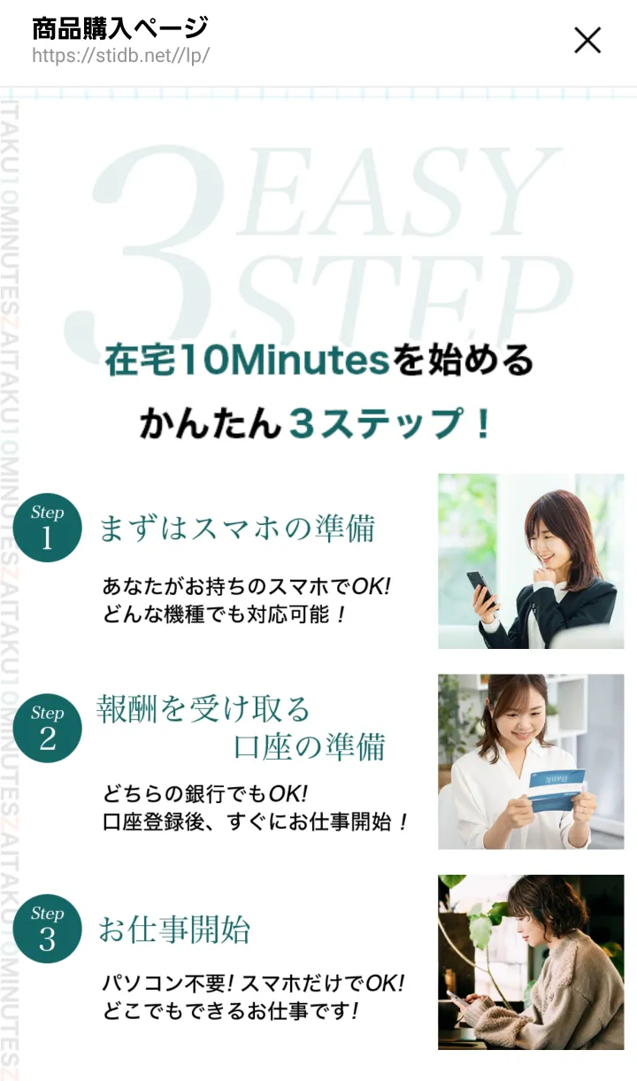 副業 詐欺 怪しい 合同会社ST 在宅10minutes ストック