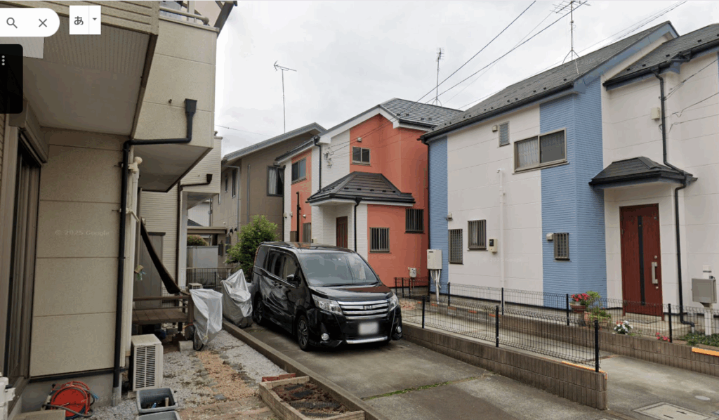GoogleMapのストリートビュー